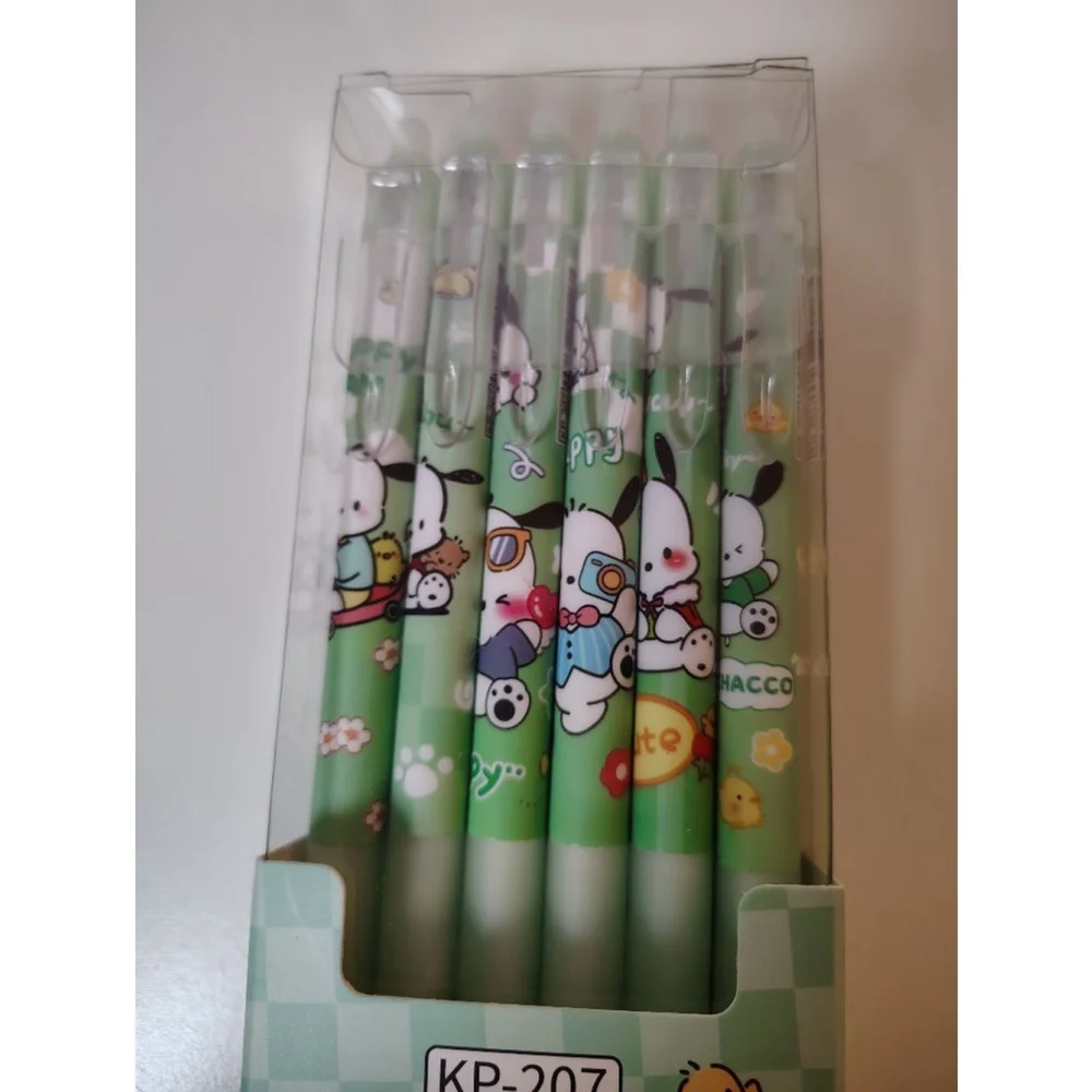 Pochacco Stationery Bundle NEW | Cute Kawaii Pen Set + Foam Bead Pen Holder